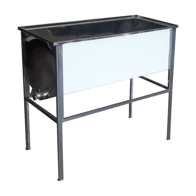 Topiarka parowa na bazie stołu do odsklepiania (25/30 ramek Dadant/Wielkopolska) 1m