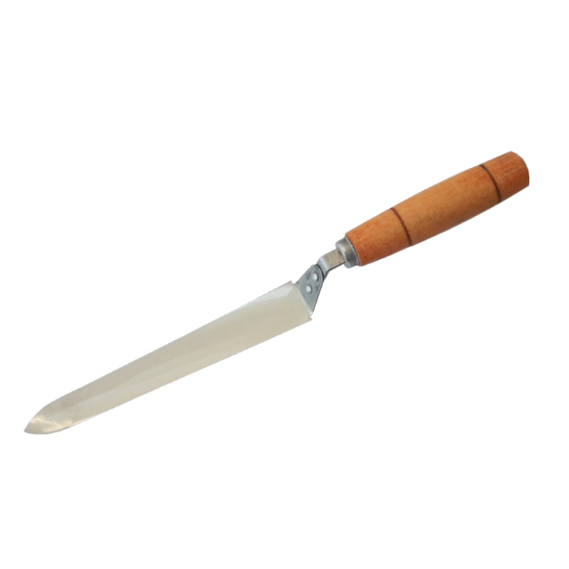 Nóż do odsklepiania trapezowy - 180mm (stal hartowana)