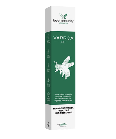 Paski VARROA KIT 1 opakowanie (10 pasków)