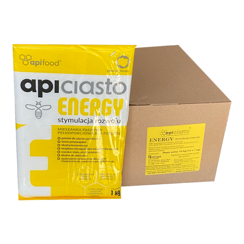 Apiciasto Energy - 10kg (1kg x 10)