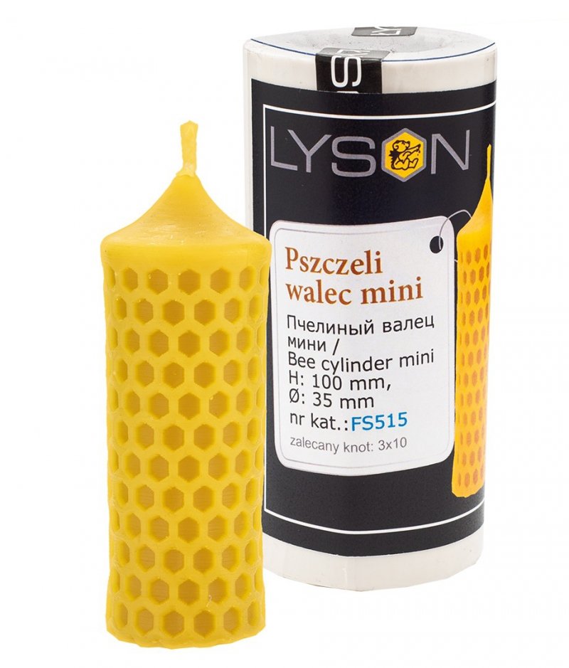 Forma silikonowa - Pszczeli walec mini