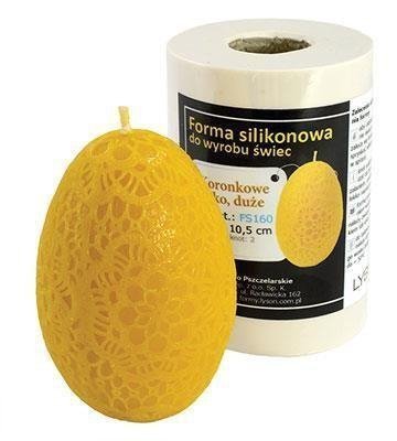 Forma silikonowa Koronkowe jajko duże – wys.10,5cm