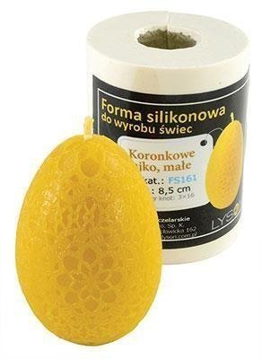 Forma silikonowa Koronkowe jajko małe – wys. 8,5cm