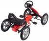 Gokart dla dzieci na pedały EVOQUE - jeździk dla dzieci 5-8 lat - czerwony