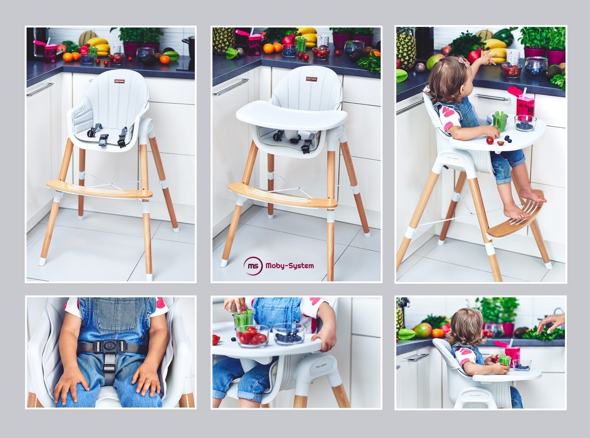 krzesełko do karmienia Moby-System MAGGIE