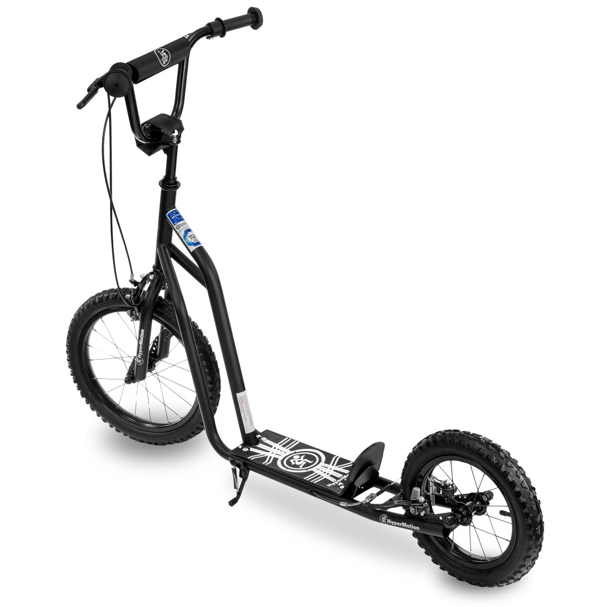 Hulajnoga HyperMotion VIVA 16 (koła 40cm + 30cm) - Czarna