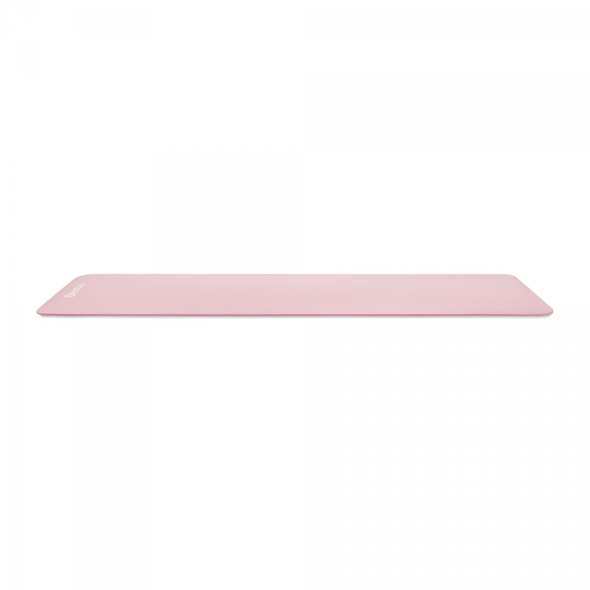 Mata do ćwiczeń fitness i jogi NBR z wielofunkcyjnym paskiem do ćwiczeń i przenoszenia - 183 x 61 x 0,8 cm HyperMotion - kolor różowy