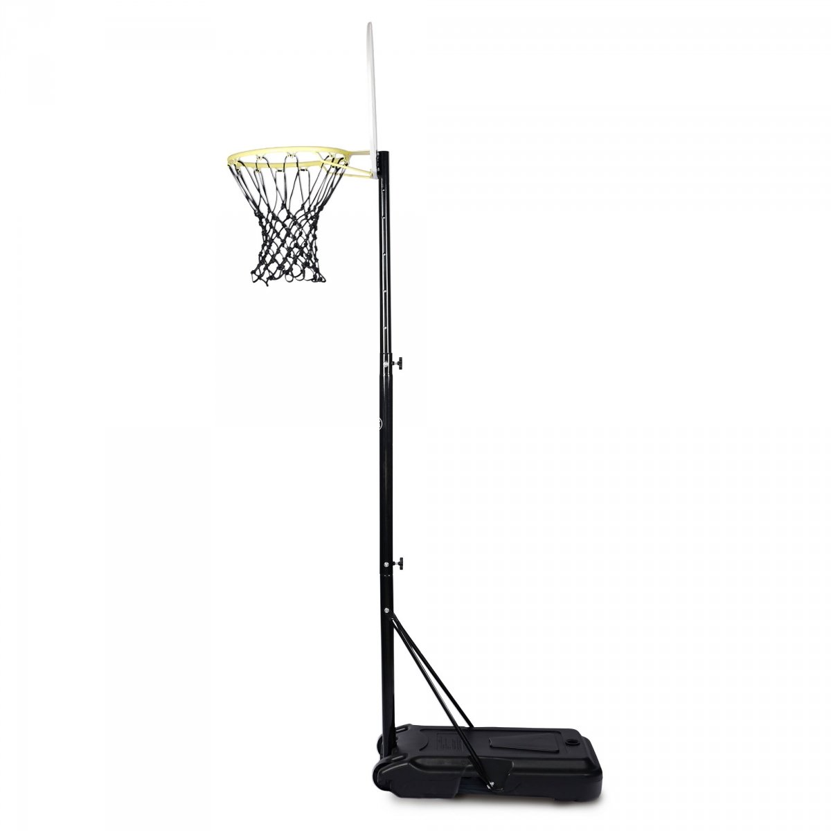 Wolnostojący kosz do koszykówki dla dzieci z regulacją wysokości 165–215 cm, tablica 73 × 49 cm - HyperMotion