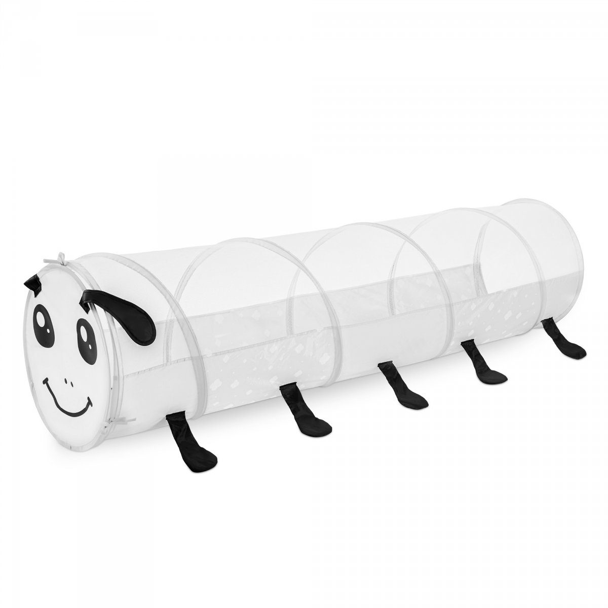 Tunel do zabawy dla dzieci Gąsiennica – samorozkładający, do domu i ogrodu