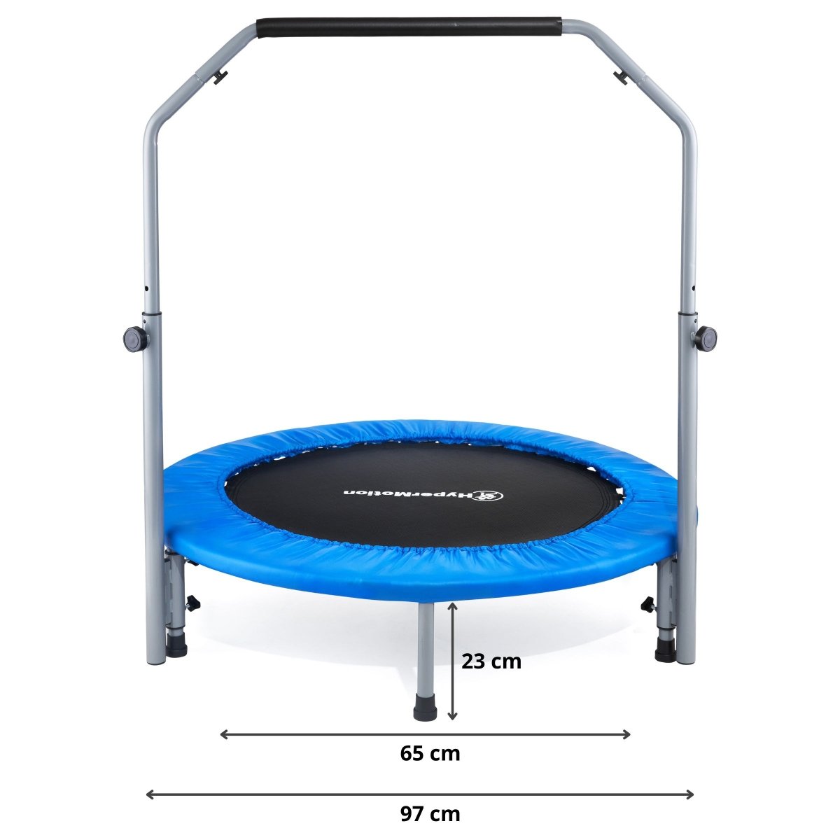 Trampolina dla dzieci z rączką - 97cm -  do domu i ogrodu