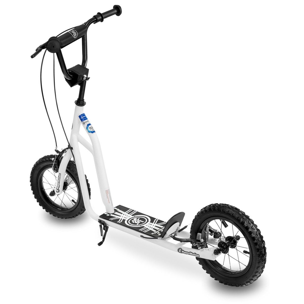 Hulajnoga Hypermotion VIVA 12 (pompowane koła 30cm) - Biała