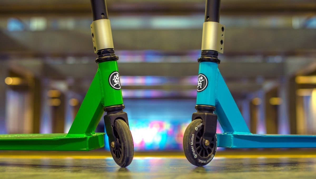 Hulajnoga wyczynowa HyperMotion EVO STUNT - niebieska