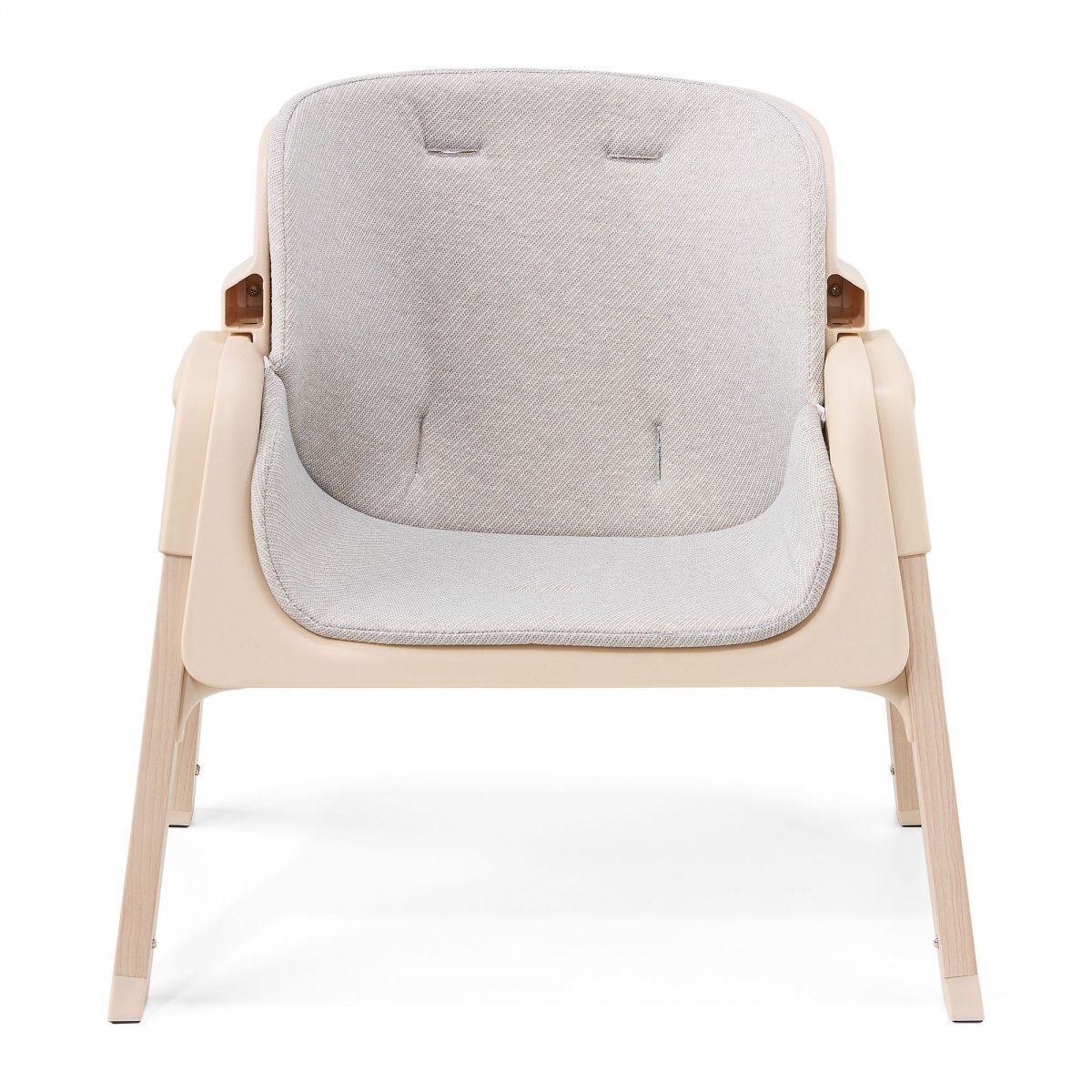 Składane krzesełko do karmienia Lumo 3w1, dwupoziomowe dla dziecka - Moby-System beżowe