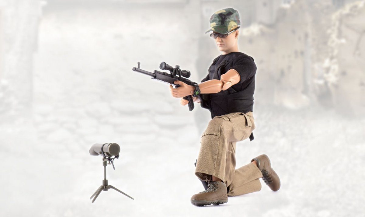 Figurka wojskowa 90200K - skala 1:6