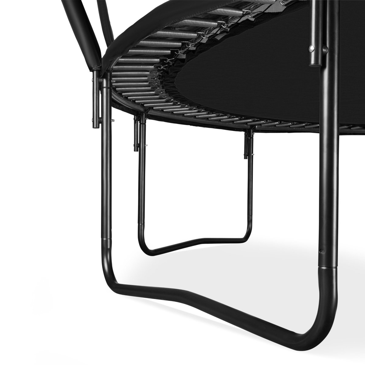 Trampolina ogrodowa dla dzieci HyperMotion - 244 cm 8FT - z drabinką i siatką wewnętrzną - do domu i ogrodu