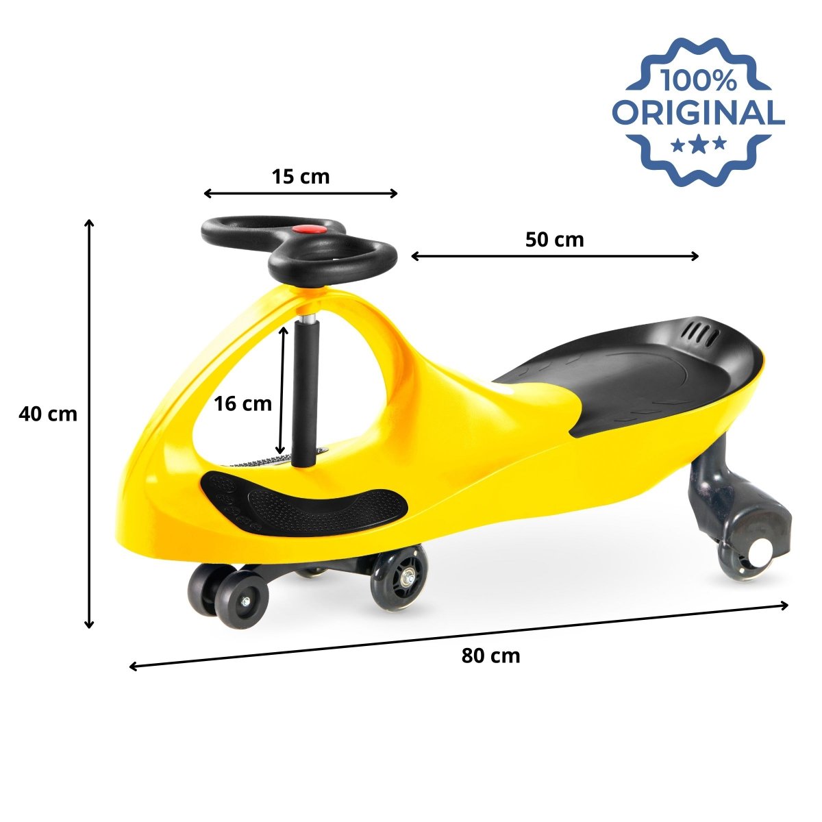 Pojazd dziecięcy TwistCar® - jeździk dla dzieci + świecące kółka