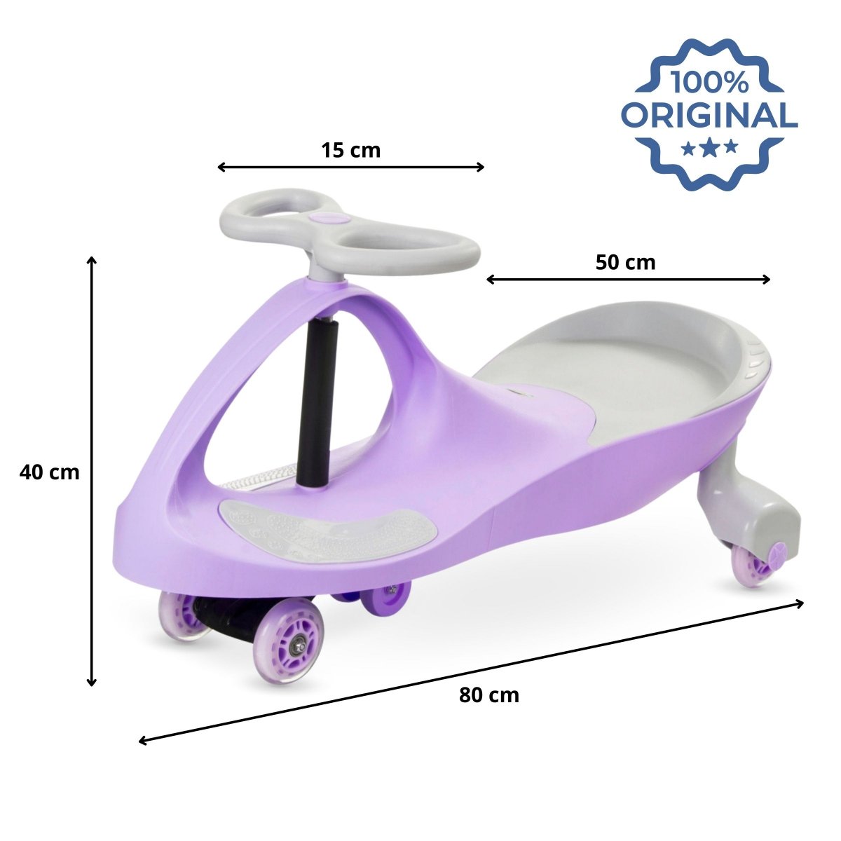 Pojazd dziecięcy TwistCar® - Pastelove + Świecące kółka