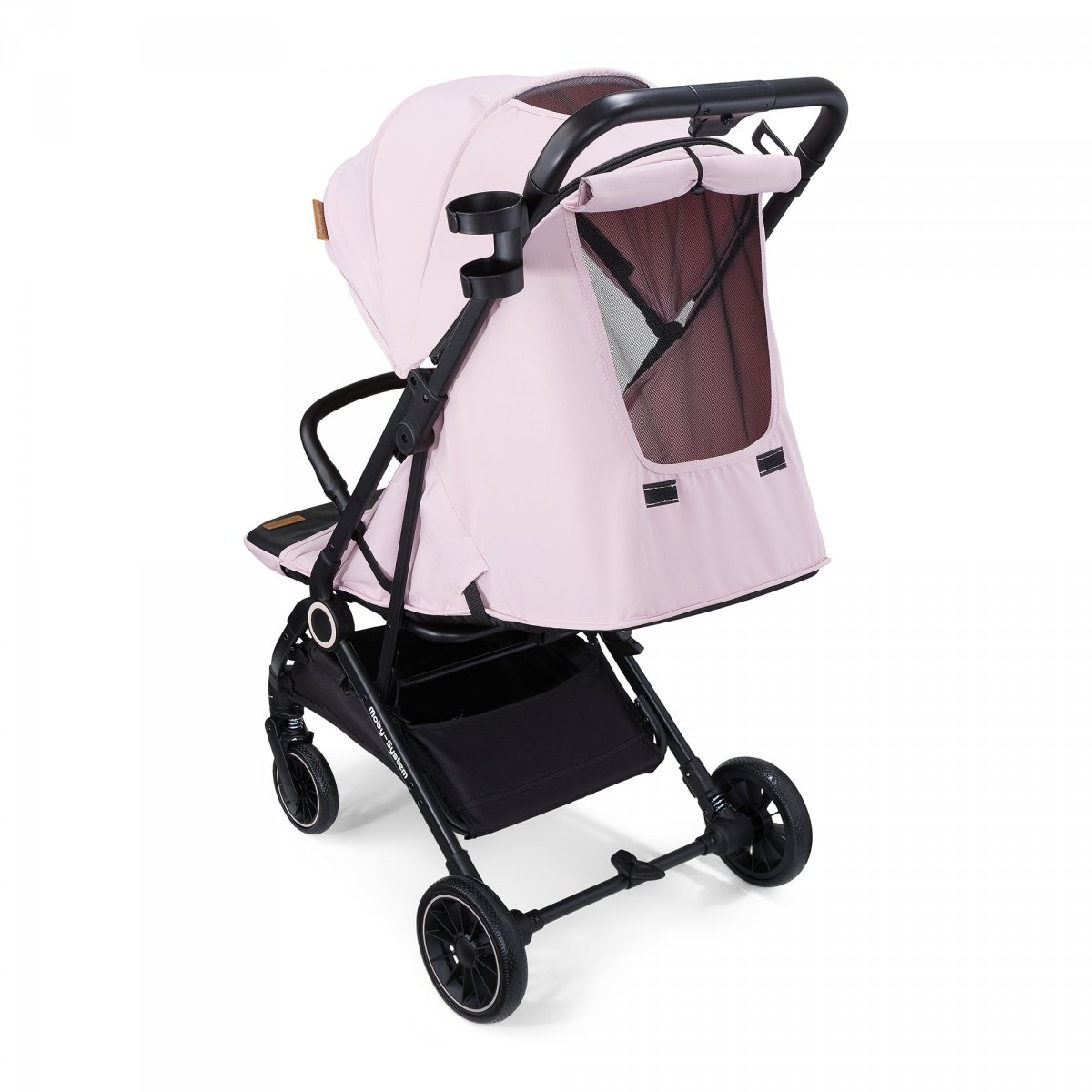 Wózek dziecięcy Spacerówka Moby-System LENA PINK PRO z funkcją WALIZKI