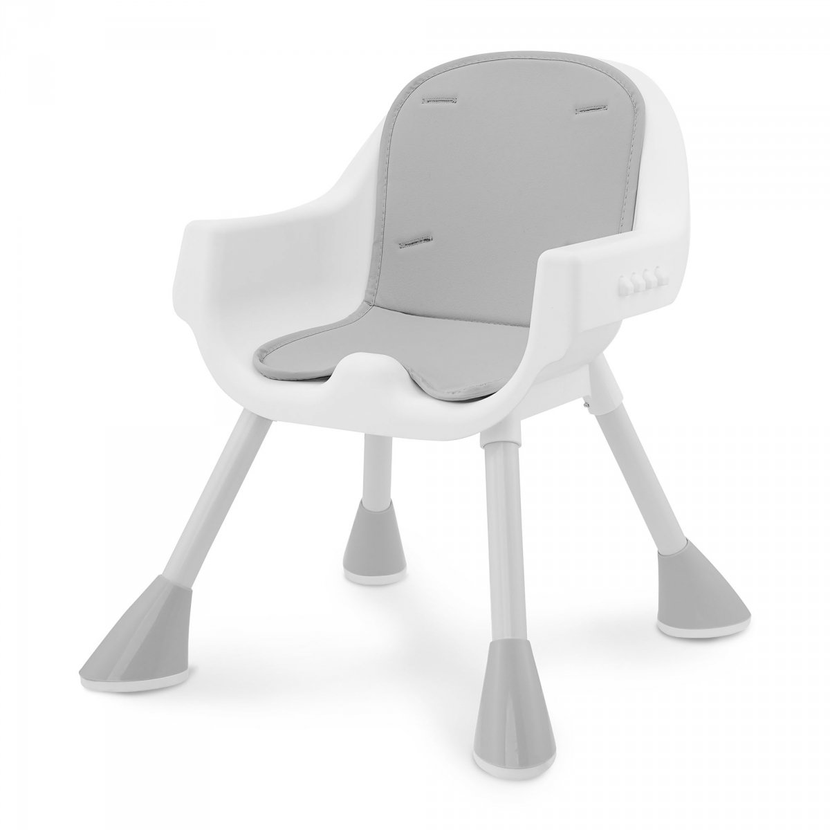 Regulowane krzesełko do karmienia Moby-System Magnolia 2w1 - szare