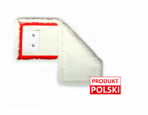 Mop mikrofaza klips z oczkami 50cm