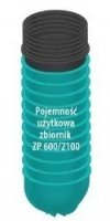 Przepompownia-zbiornik ZP 600/2850