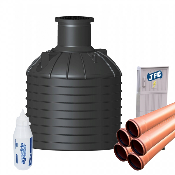 Oczyszczalnia biologiczna 6800L JFC H8 + GRATISY + DARMOWA DOSTAWA