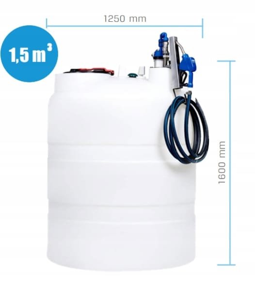 Zbiornik na AdBlue 1500L SWIMER BLUE TANK ELJP EL BASIC PLUS