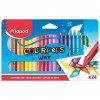 Kredki świecowe Maped 24 kolory Colorpeps