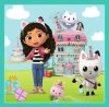 Puzzle Gabi na tle domku