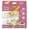 Konie Dłuuugie kolorowanki 2 książeczki CzuCzu 