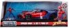 Spiderman Auto 2017 Ford GT + figurka Spider-man Metalowy Samochód Marvel