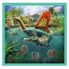 Puzzle dinozaury 3w1 Niezwykły świat dinozaurów Trefl 34837