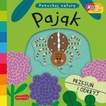 Pająk Pokochaj naturę Ruchoma książeczka Akademia mądrego dziecka