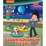 Psi Patrol Książka świecąca w ciemności  Słodkich snów pieski