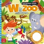 W ZOO Niezwykły dzień Książeczka z dźwiękiem Posłuchaj odgłosy zwierząt
