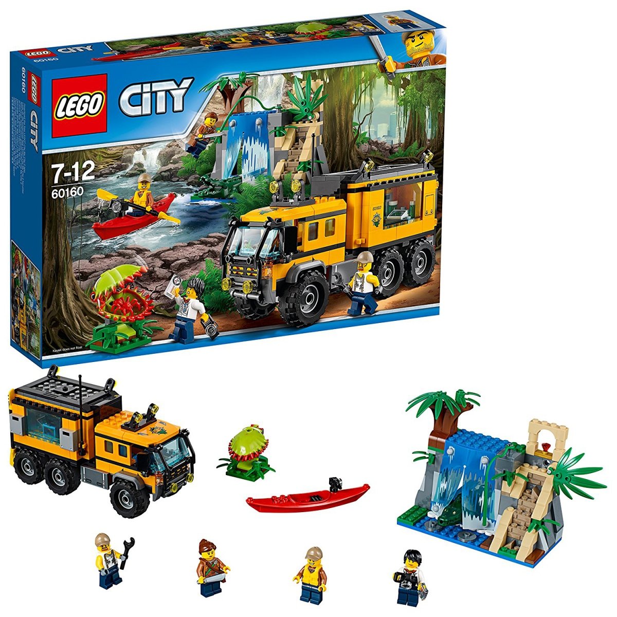 Lego City 60160 Mobilne Laboratorium Dżungla City Lego Klocki