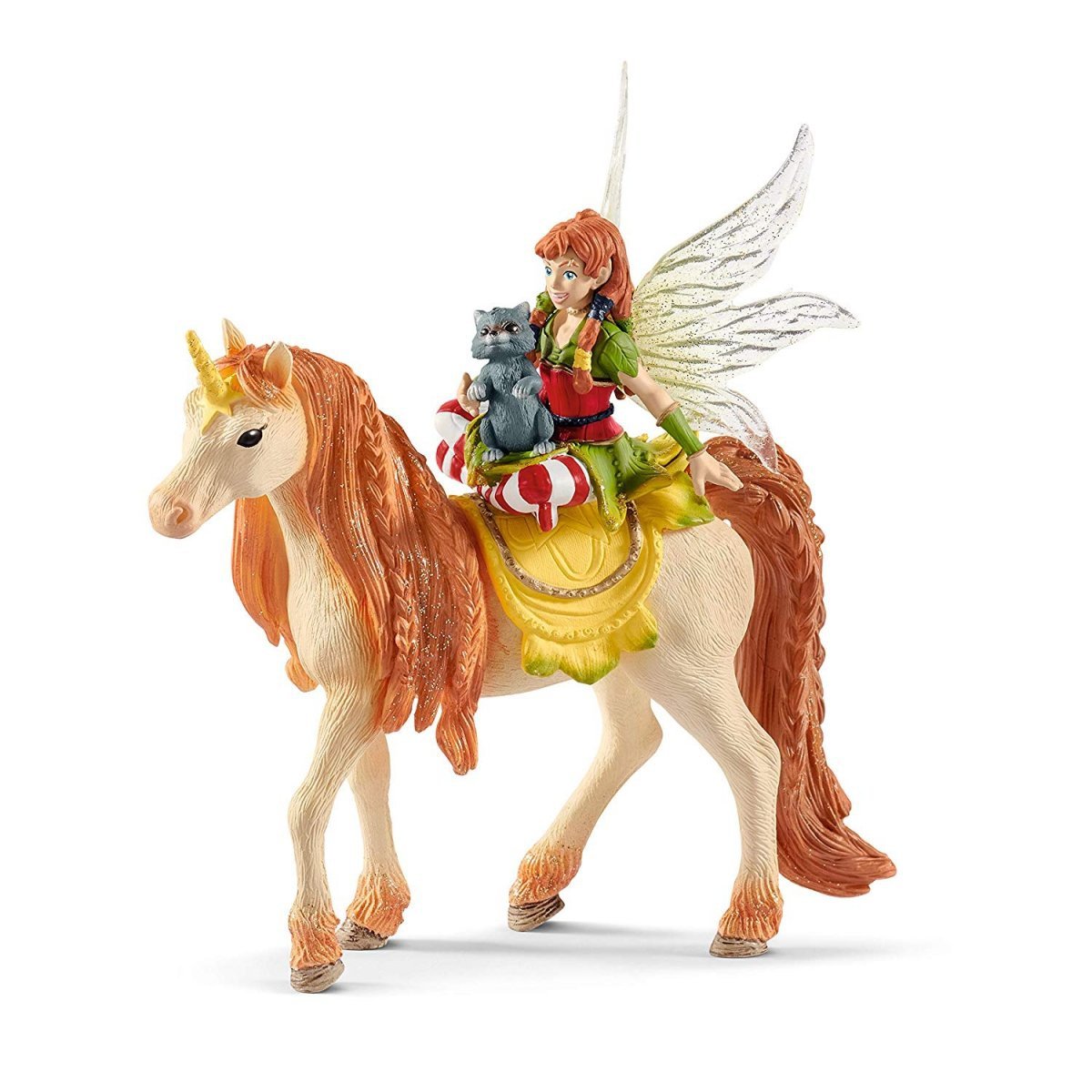 Schleich Bayala 70565 figurka Marween wróżka na błyszczącym jednorożcu