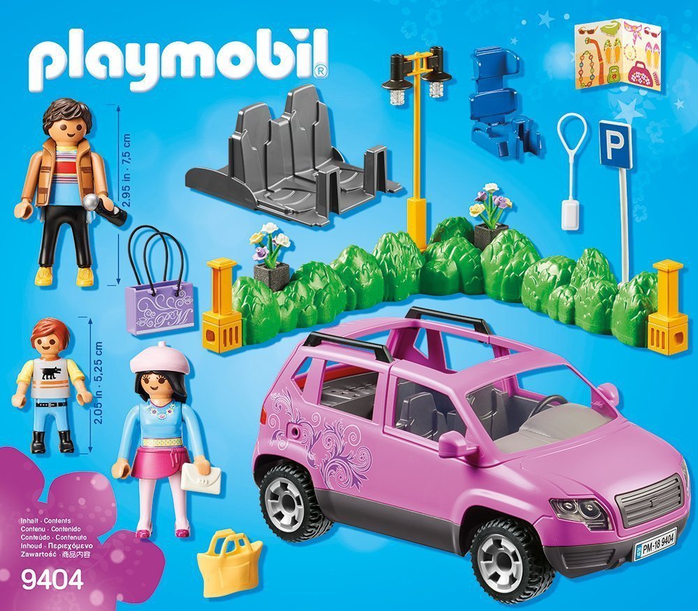 PLAYMOBIL City Life 9404 Auto rodzinne Samochód Playmobil Klocki