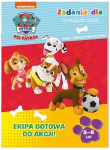 Psi Patrol Zadania dla przedszkolaka Ekipa gotowa do akcji