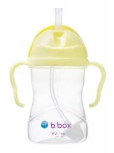 B.BOX Nowy innowacyjny Bidon ze słomką 240ml Gelato Banana Split BB00522