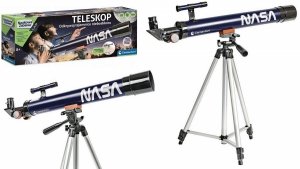 Teleskop Naukowa zabawa Zoom 300x Regulowany statyw Clementoni