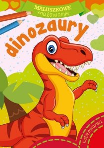 Dinozaury Kolorowanka Maluszkowe Malowanie