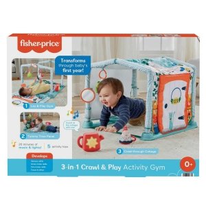 Fisher Price Mata Aktywizująca 3w1 Domek Odkrywcy