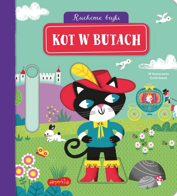 Kot w butach Ruchome bajki Harperkids