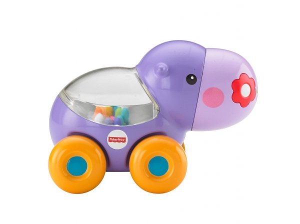 Fisher Price Jeżdżące zwierzaki HIPOPOTAM kuleczki BGX30