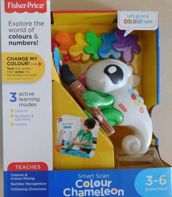 Fisher-Price Kameleon Nauczyciel Uczy kolorów liczb DYP95