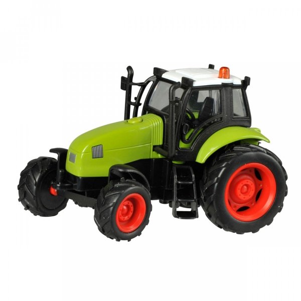 Traktor metalowy Ciągnik z dźwiękiem Światło Kids Globe