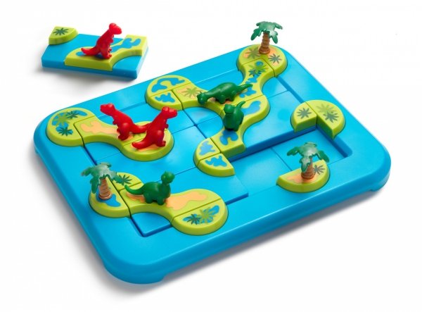 Smart Games Dinozaury Tajemnicza wyspa Gra logiczna