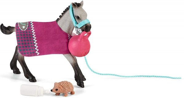 Schleich  42534 Źrebak z jeżem i piłką Horse Club  źrebię