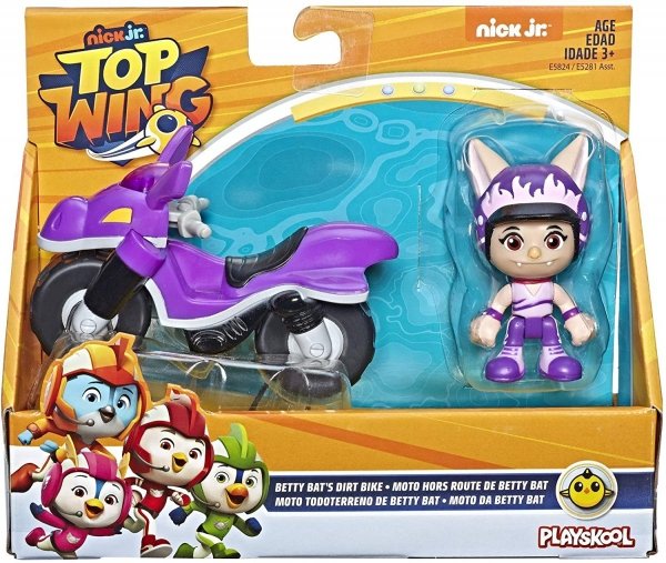 TOP WING Ptasia Akademia Motor Betty Figurka Beti Hasbro E5824